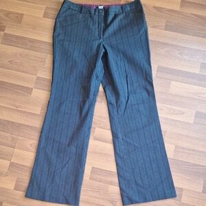 Gray Pinstripe Trousers